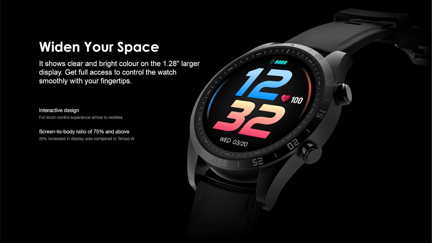 ORAIMO TEMPO W2 Waterproof Training Smart Watch - Image 7