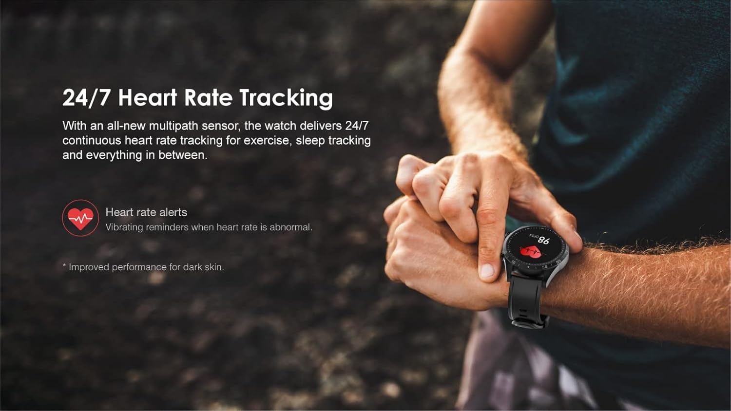 ORAIMO TEMPO W2 Waterproof Training Smart Watch - Image 6