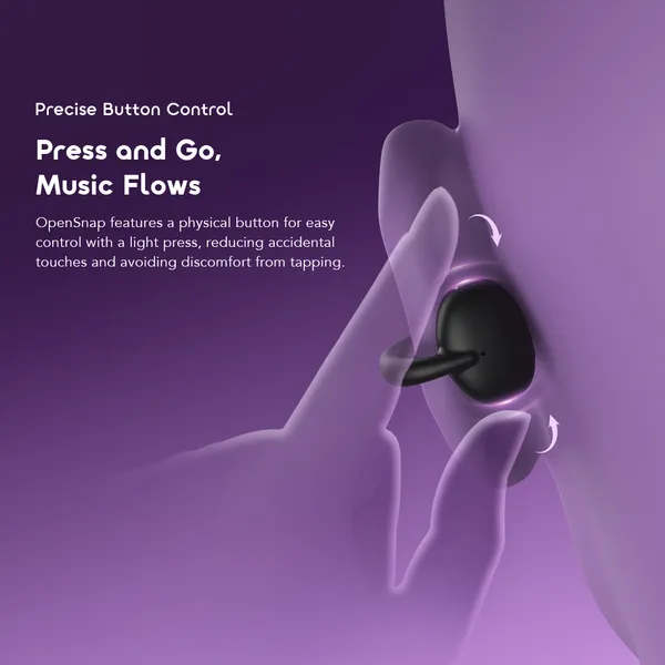 ORAIMO OPENSNAP Clip-On Open-Ear True Wireless Earbuds - Image 7