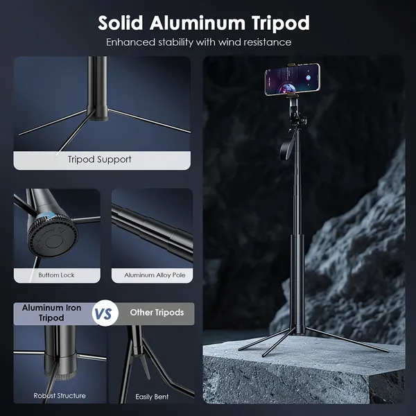 Oraimo SmartTripod 2 360° Tripod Gimbal Stabilizer - Image 10