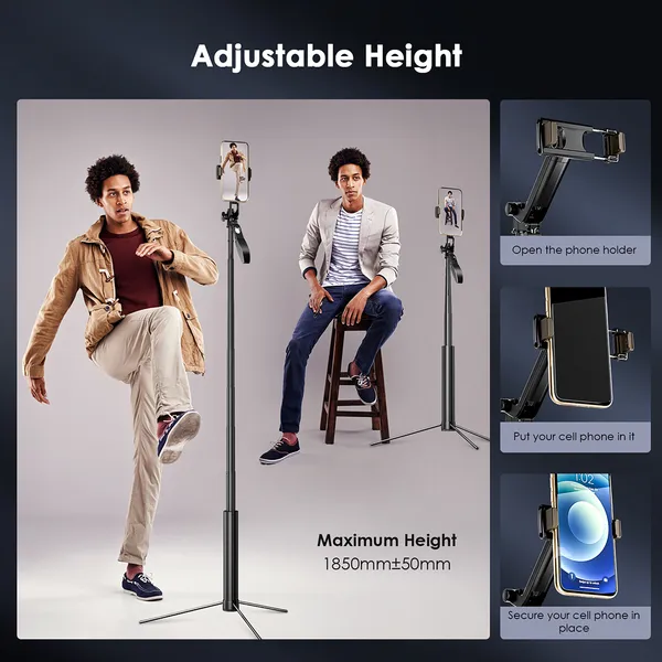 Oraimo SmartTripod 2 360° Tripod Gimbal Stabilizer - Image 8