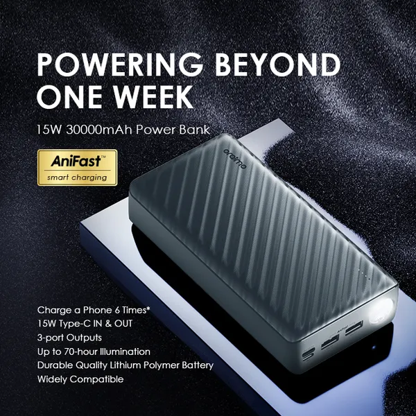 ORAIMO POWERBOX 30000mAh 15W Power Bank - Image 9