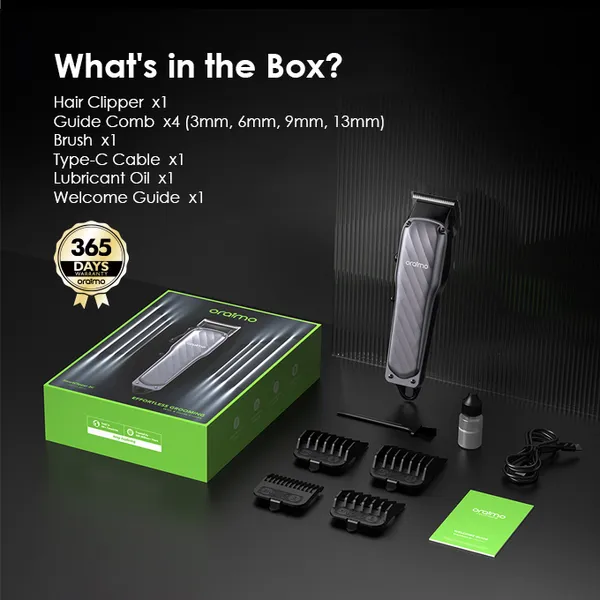 ORAIMO SmartClipper 2C Professional Hair Clipper - Image 3