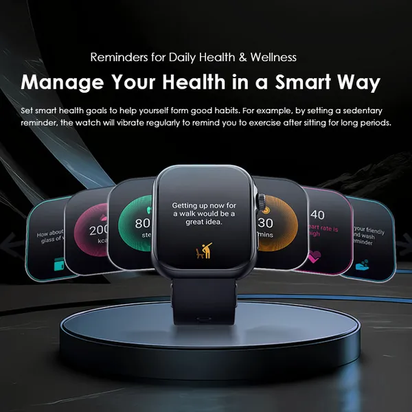 ORAIMO Watch ES 2 1.95″ AMOLED IP68 Smart Watch - Image 3