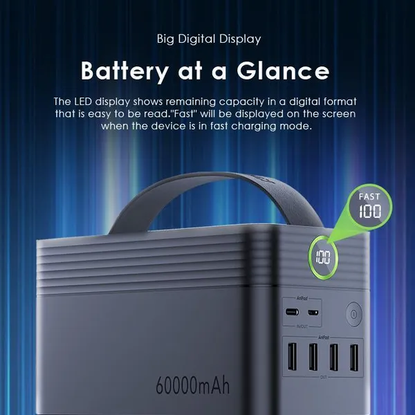ORAIMO POWERBOX 60000mAh 22.5W Power Bank - Image 5
