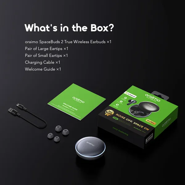 ORAIMO SPACEBUDS 2 AI Smart 45hrs Playtime True Wireless Earbuds - Image 3