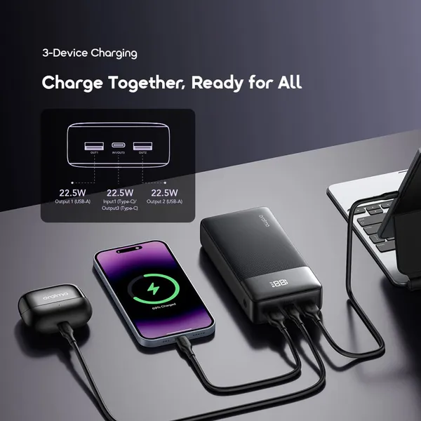ORAIMO POWERNOVA 20000mAh 22.5W Power Bank - Image 5