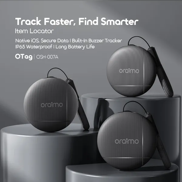 ORAIMO OTag IP65 Waterproof iOS Item Locator - Image 8
